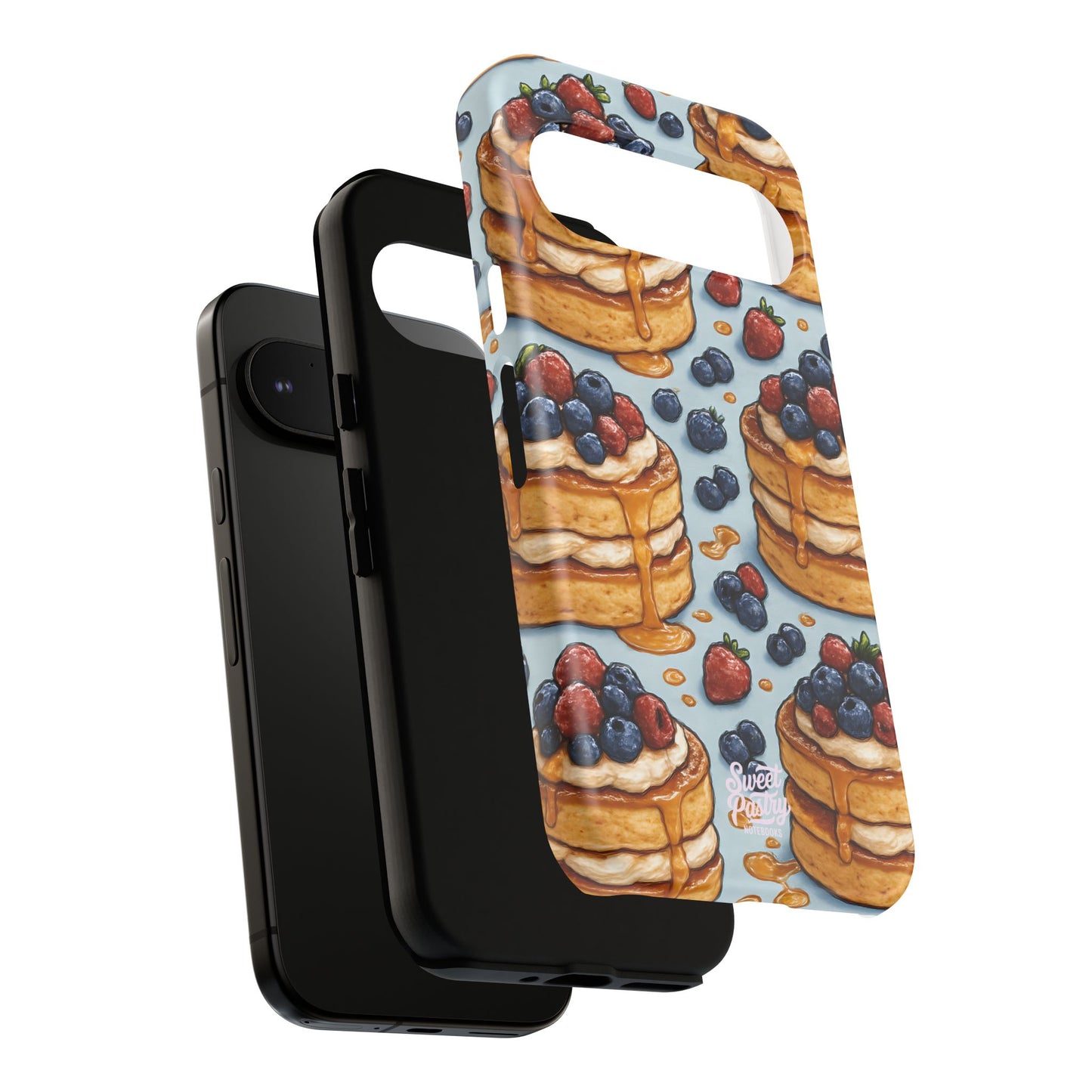 Berry Pancakes Phone Case – Dessert-Inspired Protective Case