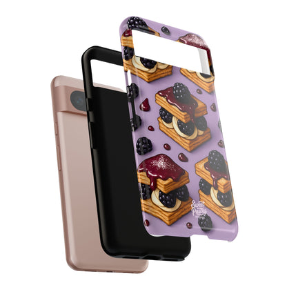 Blackberry Tart Phone Case – Dessert-Inspired Protective Case