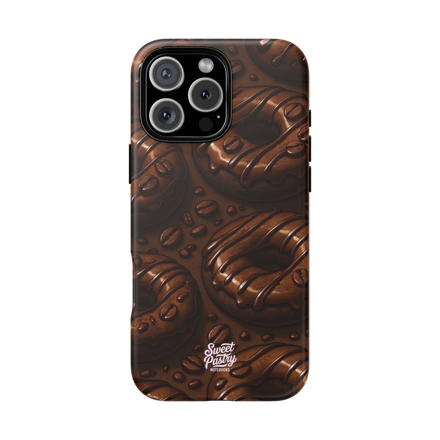 Chocolate Donuts Phone Case – Dessert-Inspired Protective Case