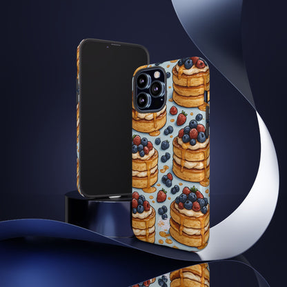 Berry Pancakes Phone Case – Dessert-Inspired Protective Case