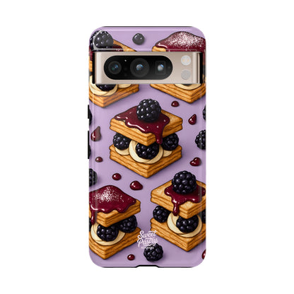 Blackberry Tart Phone Case – Dessert-Inspired Protective Case