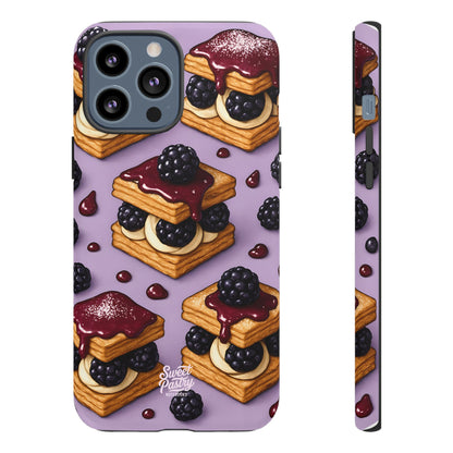 Blackberry Tart Phone Case – Dessert-Inspired Protective Case