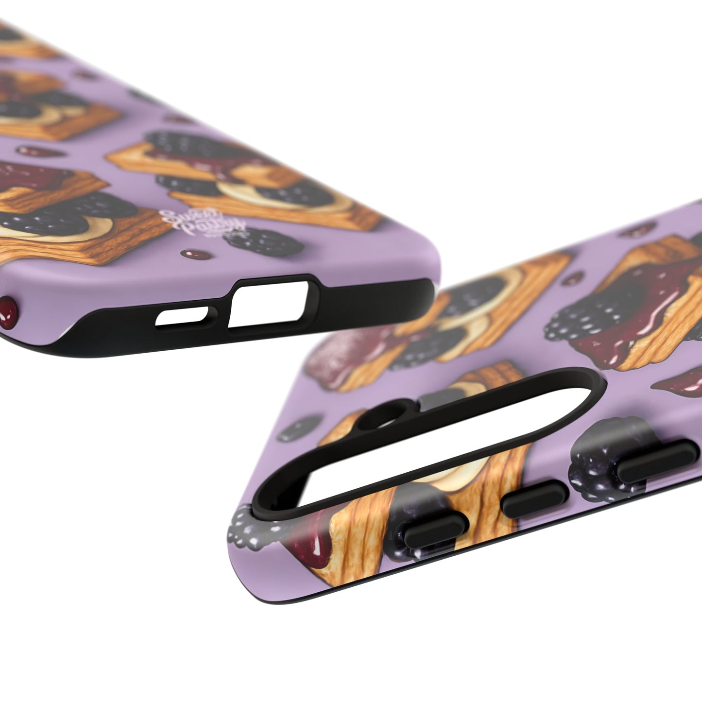 Blackberry Tart Phone Case – Dessert-Inspired Protective Case