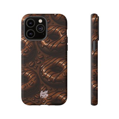 Chocolate Donuts Phone Case – Dessert-Inspired Protective Case