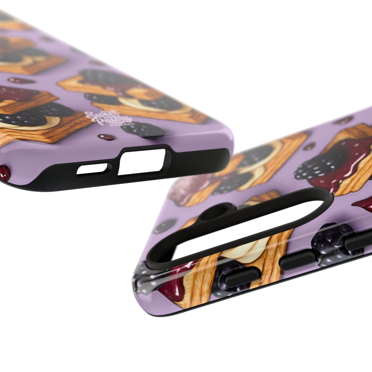 Blackberry Tart Phone Case – Dessert-Inspired Protective Case