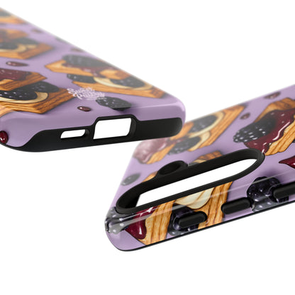 Blackberry Tart Phone Case – Dessert-Inspired Protective Case