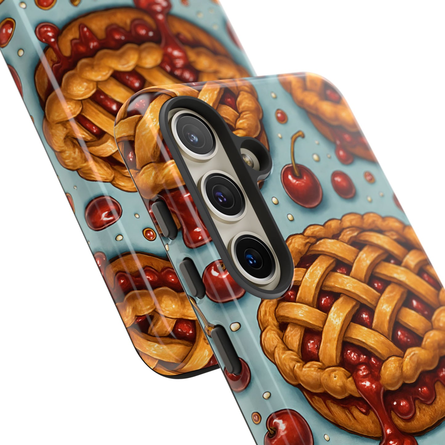Cherry Pie Phone Case – Dessert-Inspired Protective Case