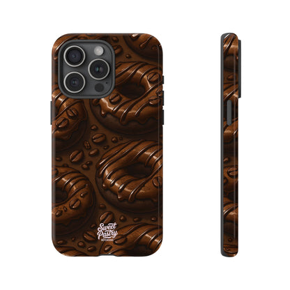 Chocolate Donuts Phone Case – Dessert-Inspired Protective Case