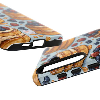 Berry Pancakes Phone Case – Dessert-Inspired Protective Case