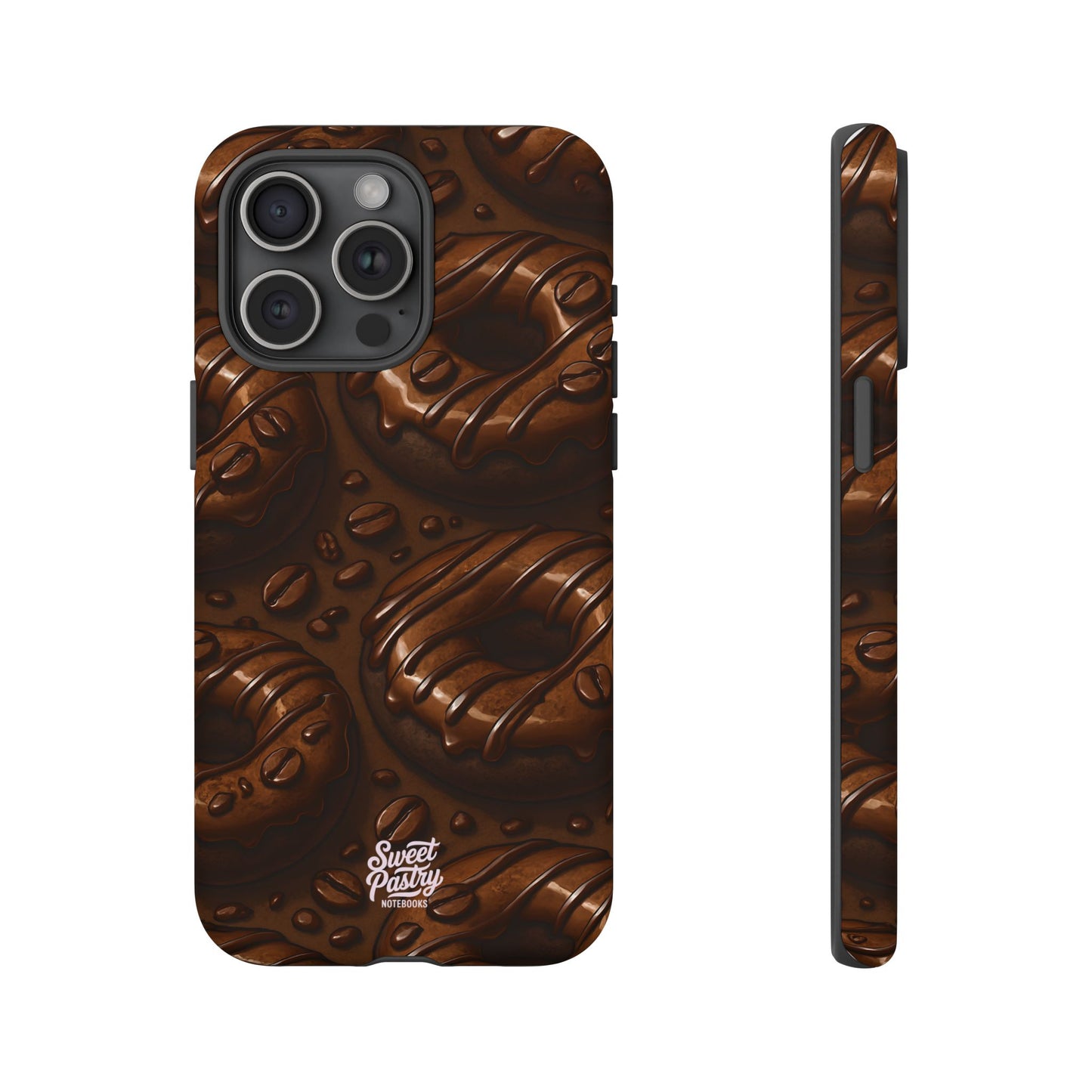Chocolate Donuts Phone Case – Dessert-Inspired Protective Case