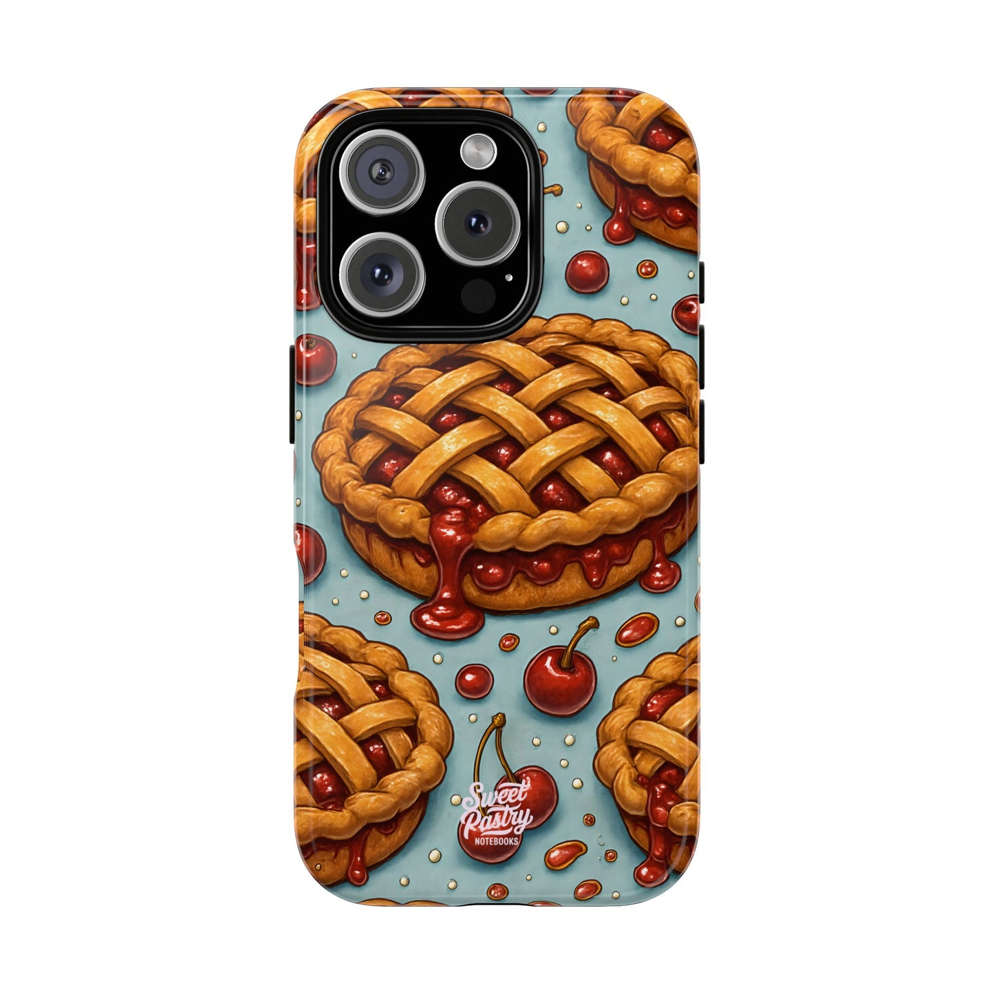 Cherry Pie Phone Case – Dessert-Inspired Protective Case
