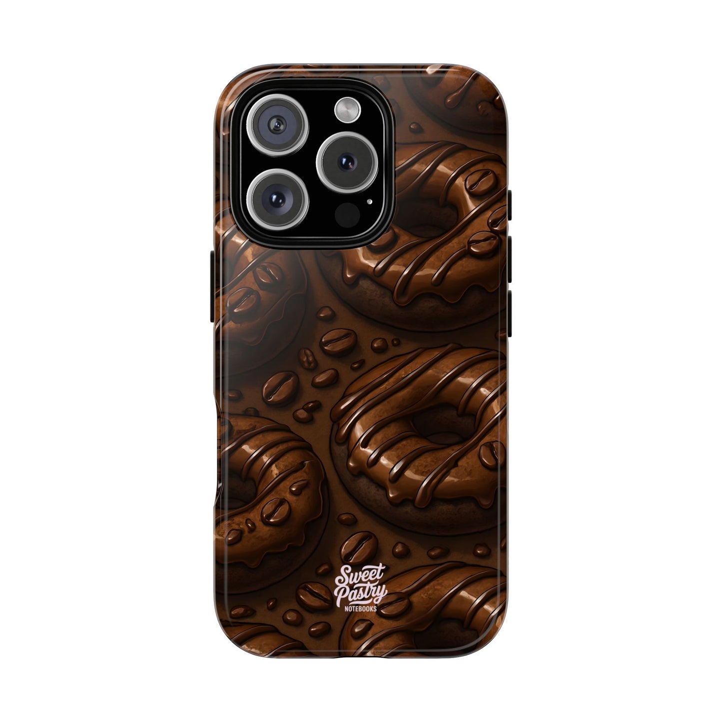 Chocolate Donuts Phone Case – Dessert-Inspired Protective Case