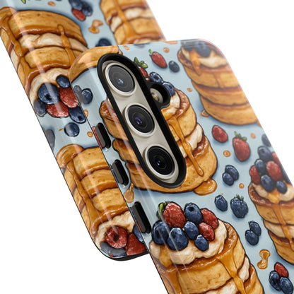 Berry Pancakes Phone Case – Dessert-Inspired Protective Case