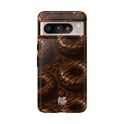 Chocolate Donuts Phone Case – Dessert-Inspired Protective Case