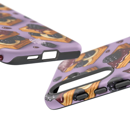 Blackberry Tart Phone Case – Dessert-Inspired Protective Case