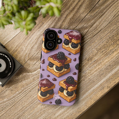 Blackberry Tart Phone Case – Dessert-Inspired Protective Case