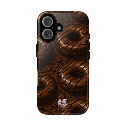 Chocolate Donuts Phone Case – Dessert-Inspired Protective Case
