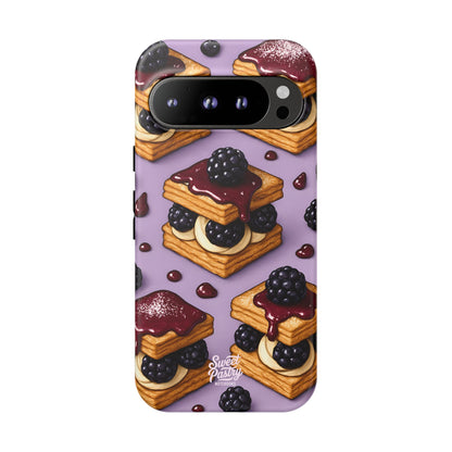 Blackberry Tart Phone Case – Dessert-Inspired Protective Case
