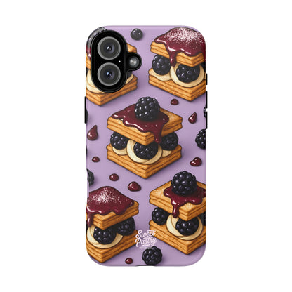 Blackberry Tart Phone Case – Dessert-Inspired Protective Case