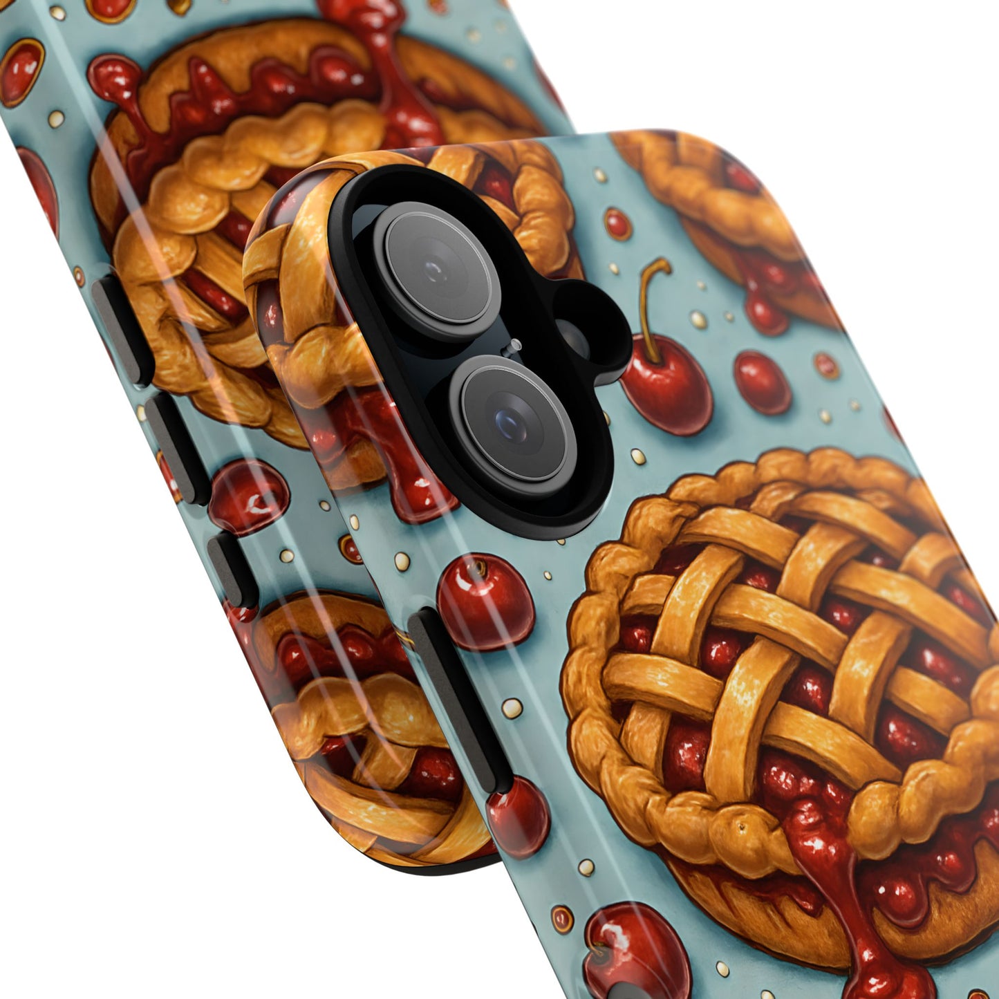 Cherry Pie Phone Case – Dessert-Inspired Protective Case