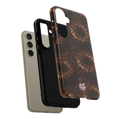 Chocolate Donuts Phone Case – Dessert-Inspired Protective Case