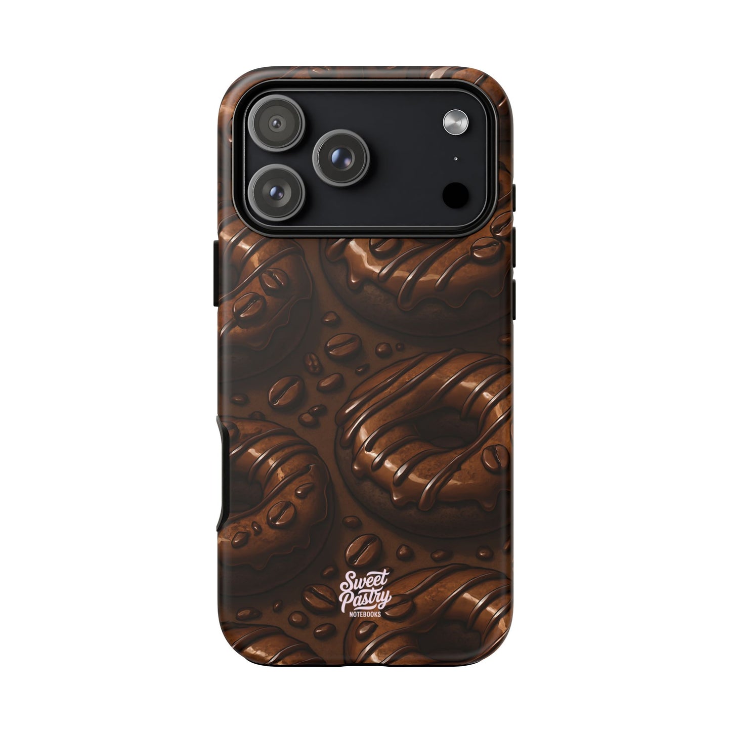 Chocolate Donuts Phone Case – Dessert-Inspired Protective Case