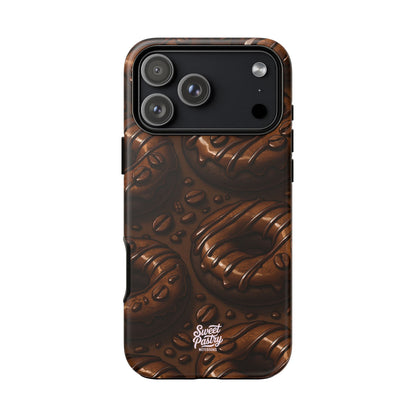 Chocolate Donuts Phone Case – Dessert-Inspired Protective Case