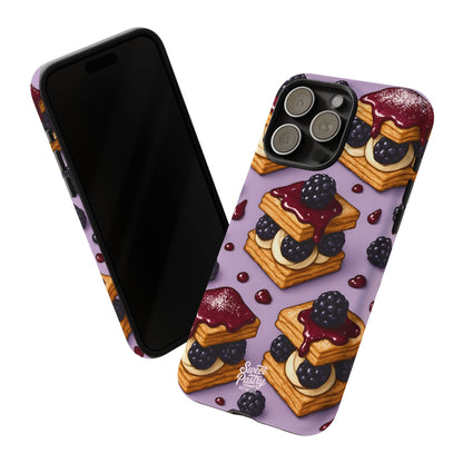 Blackberry Tart Phone Case – Dessert-Inspired Protective Case
