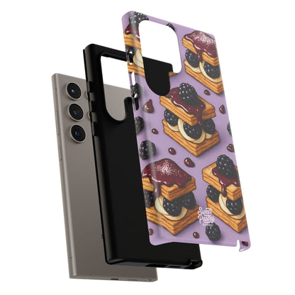 Blackberry Tart Phone Case – Dessert-Inspired Protective Case