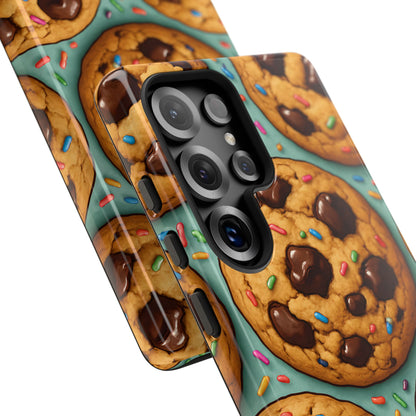 Chocolate Chip Cookies Phone Case – Dessert-Inspired Protective Case