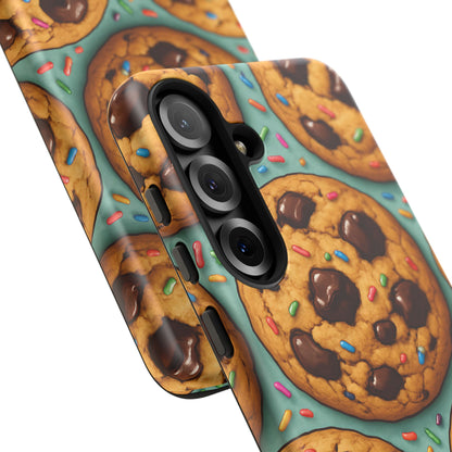 Chocolate Chip Cookies Phone Case – Dessert-Inspired Protective Case