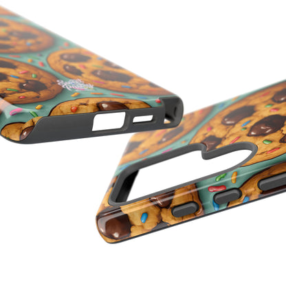 Chocolate Chip Cookies Phone Case – Dessert-Inspired Protective Case
